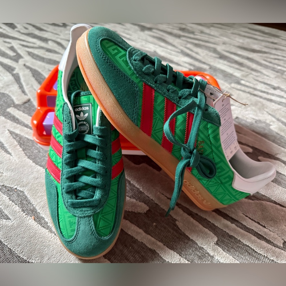 🇲🇽 Adidas Originals [8.5] Mexico World Cup Nations Gazelle “Green/Red” IH9647 - Picture 4 of 9
